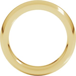 Heavyweight Comfort-Fit Half Round Band
