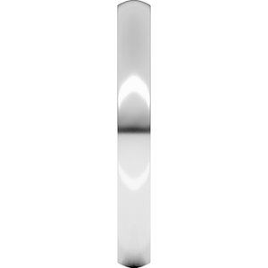 Lightweight Comfort-Fit Half Round Band