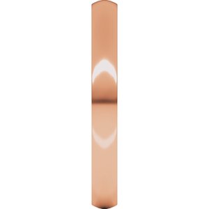 Lightweight Comfort-Fit Half Round Band