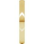 Lightweight Comfort-Fit Half Round Band