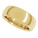 Heavyweight Comfort-Fit Half Round Band