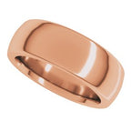Heavyweight Comfort-Fit Half Round Band