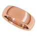 Heavyweight Comfort-Fit Half Round Band