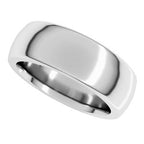 Heavyweight Comfort-Fit Half Round Band