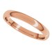 Lightweight Comfort-Fit Half Round Band