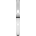Lightweight Comfort-Fit Half Round Band