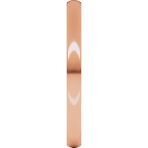 Lightweight Comfort-Fit Half Round Band