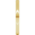 Lightweight Comfort-Fit Half Round Band