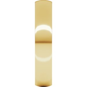 Lightweight Comfort-Fit Half Round Band