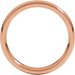 Stepped-Edge Comfort-Fit Half Round Band
