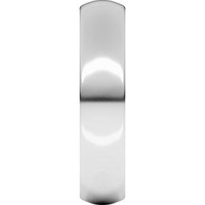 Heavyweight Comfort-Fit Half Round Band