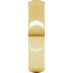 Heavyweight Comfort-Fit Half Round Band