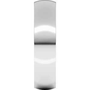 Lightweight Comfort-Fit Half Round Band