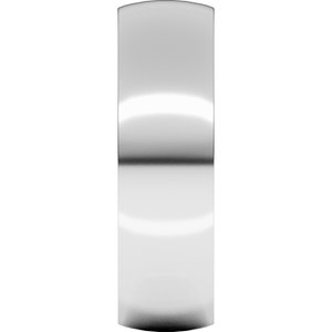 Lightweight Comfort-Fit Half Round Band