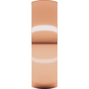Lightweight Comfort-Fit Half Round Band