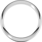 Lightweight Comfort-Fit Half Round Band