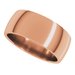 Lightweight Comfort-Fit Half Round Band