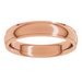 Stepped-Edge Comfort-Fit Half Round Band