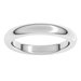 Heavyweight Comfort-Fit Half Round Band