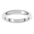 Heavyweight Comfort-Fit Half Round Band