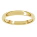 Lightweight Comfort-Fit Half Round Band