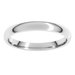 Lightweight Comfort-Fit Half Round Band