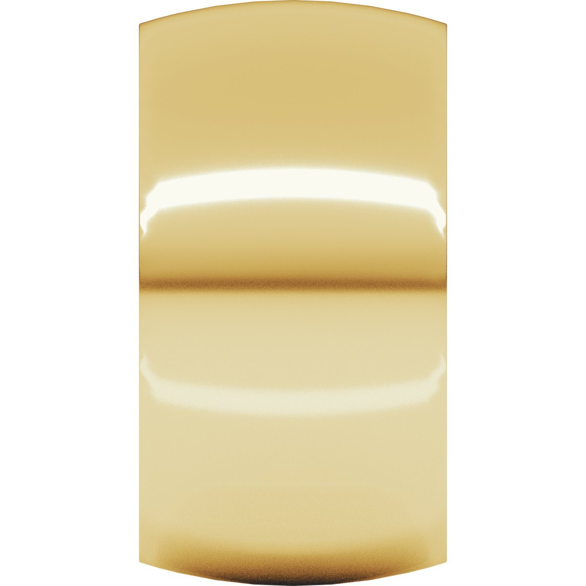 Lightweight Comfort-Fit Half Round Band