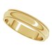 Milgrain Half Round Band
