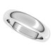 Heavyweight Comfort-Fit Half Round Band