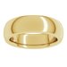 Heavyweight Comfort-Fit Half Round Band