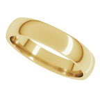 Lightweight Comfort-Fit Half Round Band