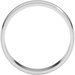 Lightweight Milgrain Half Round Band