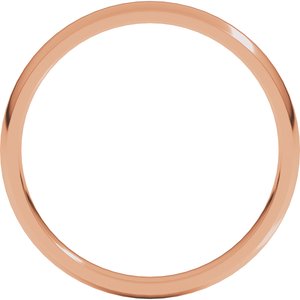 Lightweight Comfort-Fit Half Round Band