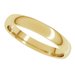Lightweight Comfort-Fit Half Round Band