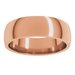 Lightweight Comfort-Fit Half Round Band