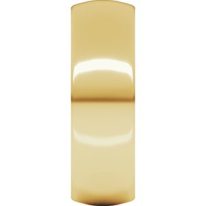 Heavyweight Comfort-Fit Half Round Band
