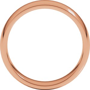 Lightweight Comfort-Fit Half Round Band