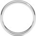 Lightweight Comfort-Fit Half Round Band
