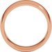 Lightweight Comfort-Fit Half Round Band