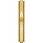 Milgrain Comfort-Fit Half Round Band