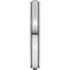 Lightweight Milgrain Comfort-Fit Half Round Band