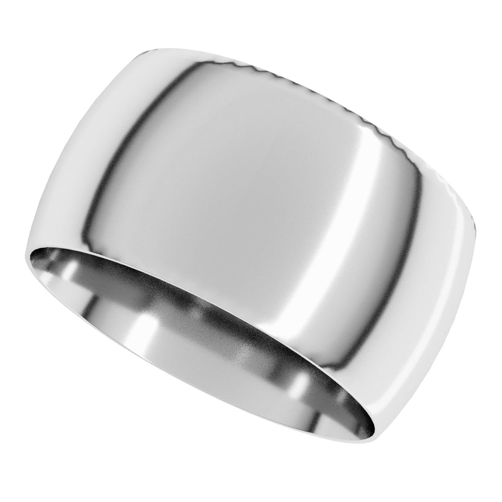 Lightweight Comfort-Fit Half Round Band