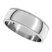 Lightweight Milgrain Half Round Band