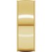 Lightweight Milgrain Half Round Band