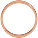 Milgrain Comfort-Fit Half Round Band