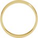 Lightweight Milgrain Comfort-Fit Half Round Band