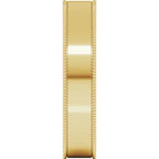 Milgrain Comfort-Fit Flat Band