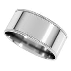 Milgrain Comfort-Fit Flat Band
