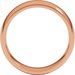Lightweight Comfort-Fit Half Round Band
