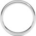 Lightweight Comfort-Fit Half Round Band